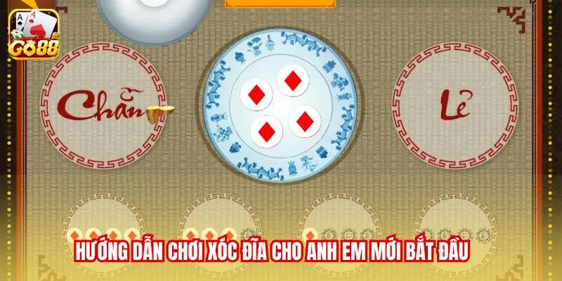 Hướng dẫn chơi xóc đĩa cho anh em mới bắt đầu