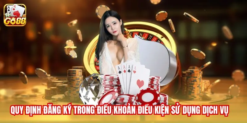 Quy định đăng ký trong Điều khoản điều kiện sử dụng dịch vụ